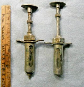 Vintage B - D 10cc Syringe Metal Glass Medical Veternary Tools