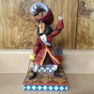 Disney Traditions Jim Shore Captain Hook And Mr.  Smee " Beware " By Enesco W Tags