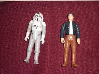 2 Vintage Star Wars Action Figures 1980 - - $20.  00 Or