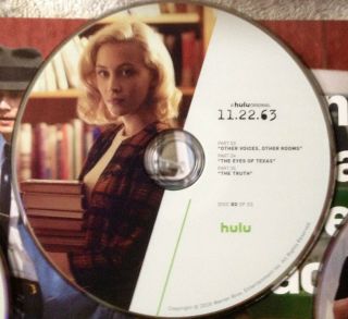 11.  22.  63 2016 Hulu 8 Part Limited Series,  3 DVDs FYC EMMY AWARD VIEWER 4