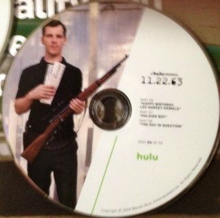 11.  22.  63 2016 Hulu 8 Part Limited Series,  3 DVDs FYC EMMY AWARD VIEWER 5