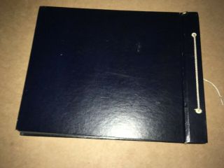 VINTAGE 1930 ' s MILITARY ARMY - PHOTO ALBUM SCRAP BOOK W/ NUACE MOUNTING CORNERS 4