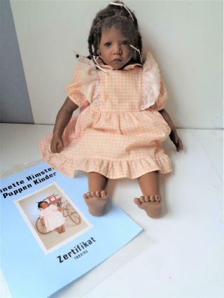 1992 Annette Himstedt SANGA a Girl From the USA African American Dark Skin 2