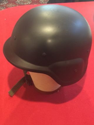 Cosplay Swat Police Helmet Costume Black
