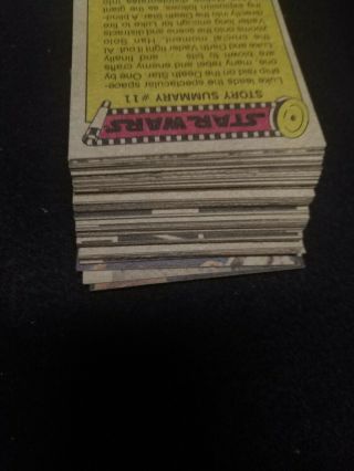 1977 Topps Star Wars 1st Series 1 Complete 66 Blue Card Set Ex, 3
