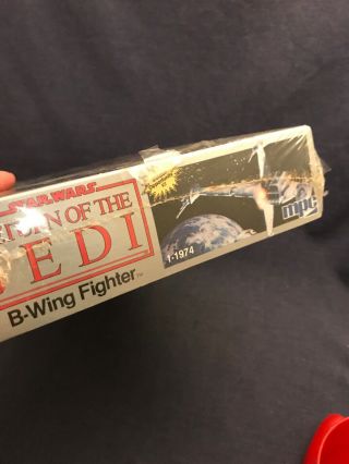 1983 Vintage Star Wars Return of the Jedi B - Wing Fighter MPC Model Kit NIP NIB 8