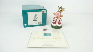 Disney Wdcc 1028801 Alice In Wonderland King Of Hearts.  And The King W/coa