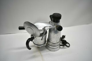 Vintage Vesuviana Stove Top Italian Coffee Espresso Maker Aluminum Bakelite