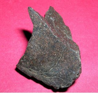 Jah 073 Meteorite: 28.  0 Gram Polished End Cut