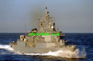 1 Slide Of Turkish Navy Barbaros - Class Frigate Barbaros (f - 244)