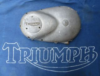 Vintage Triumph 500 Motorcycle Primary Cover 1968 0n 500cc Twin T100c T100r T100