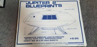 Jupiter 2 Blueprints - Lost In Space Ship - Twentieth Century Fox Film Corp.