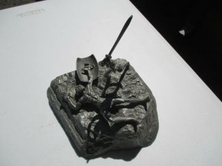 David and Goliath metal limited edition sculpture by Yaacov Heller Religion 2