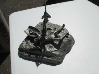 David and Goliath metal limited edition sculpture by Yaacov Heller Religion 3