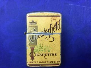 Royalite Cigarette Lighter Chesterfield Antique Very Rare
