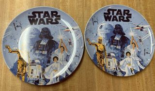 Pottery Barn Kids Lucasfilm Star Wars Plate.  2009.  Bpa - Melamine.  9 Inches.
