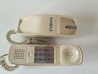 Vintage 1986 Pac tel Biege Cord Phone PB2300S - A, 2