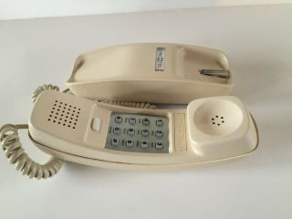 Vintage 1986 Pac tel Biege Cord Phone PB2300S - A, 4
