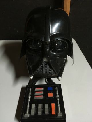 2004 Hasbro Star Wars Darth Vader Voice Changer Talking Helmet Mask 3 Piece Set