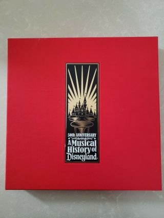 A Musical History Of Disneyland Cd And Book Set,  For Disneyland 