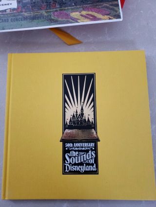 A Musical History Of Disneyland CD and Book Set,  for Disneyland ' s 50th Birthday 4