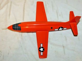 Chuck Yeager " Glamorous Glennis " Bell X - 1 Experimental Rocket Jet Airplane Model
