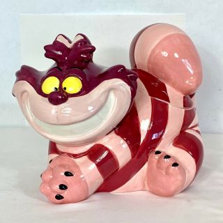 Disney Alice In Wonderland Cheshire Cat Cookie Jar By Westland W Box