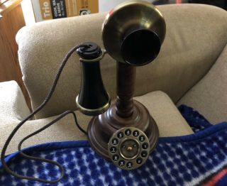 Vintage Candlestick Telephone By Hentak