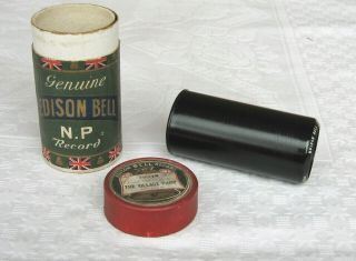 Edison - Bell N.  P.  Phonograph Cylinder Record Music Hall Song Ben Lawes