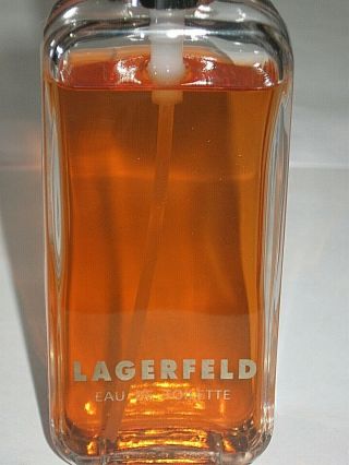 Vintage Karl Lagerfeld Eau de Toilette (EDT) Spray 2 oz 60 ml - 3/4 Full - 6 
