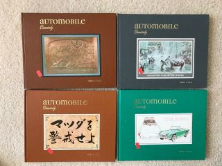 Vintage 1970s Automobile Quarterly Complete Set Of 4 Books Volume 11
