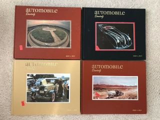 Vintage 1970s Automobile Quarterly Complete Set Of 4 Books Volume 21