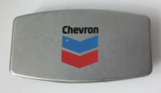 Vintage Chevron Zippo Money Clip Pocket Knife & Fingernail File