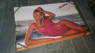 Pam Anderson Baywatch 2285 Vintage Poster 23 X 35 " Rare 1993 Nr