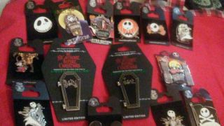 Disney Nightmare Before Christmas Trader Pin.  Fourteen Pin Group