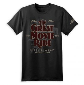 Disney Hollywood Studios Great Movie Ride Annual Passholder T - Shirt L Xl Xxl