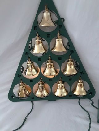 Vintage Mr.  Christmas Bells Of Christmas Lighted Musical Bells Plays 15 Songs 3