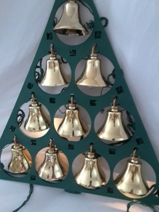 Vintage Mr.  Christmas Bells Of Christmas Lighted Musical Bells Plays 15 Songs 6