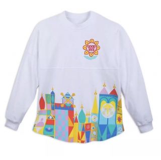 Walt Disney World It ' s A Small World Spirit Jersey Sweatshirt Pullover Top Shirt 4