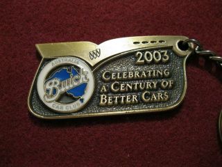 2003 " Buick Club Of Australia " 100th Anniversary Key Fob