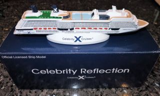 Celebrity Cruise Line Reflection Cruise Ship Model