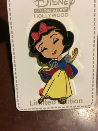 Disney Studio Store Dssh Dsf Snow White Princess Cutie Pin Le 300
