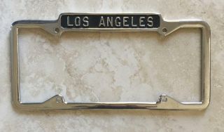 Los Angeles,  Ca License Plate Frame 1929 - 1939