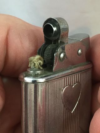 Vintage Sweetheart Pocket Lighter With Hidden Mirror 5