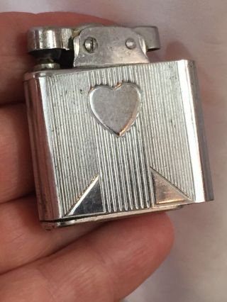 Vintage Sweetheart Pocket Lighter With Hidden Mirror 7