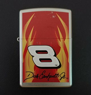 02 Dale Earnhardt Jr Racing Nascar Zippo Lighter And Papers