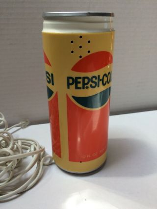 Vtg Corded PEPSI COLA Coke Can TELEPHONE Push Button Advertising 4