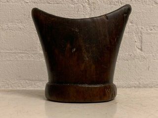 190608 - Tribal African Authentic Old Gurage Headrest - Ethiopia