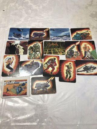 Vintage 1980’s Gi Joe Trading Cards