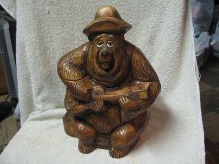 Vintage Disney Prod.  Big Al Country Bear Jamboree Treasure Craft Cookie Jar